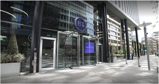 BT's head office in London (Image - BT)