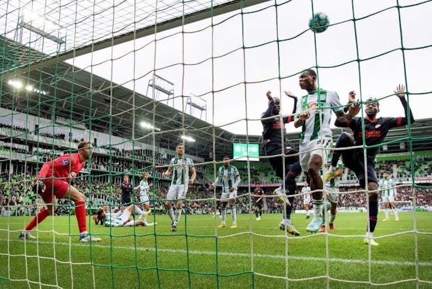 The Eredivisie match between FC Groningen and PSV on October 23, 2022 (by ANP via Getty Images)