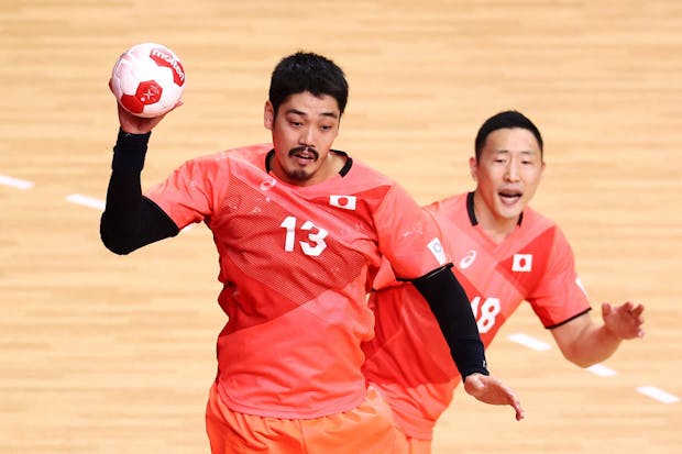 Japan v Portugal at the Tokyo 2020 Olympics. (Photo by Dean Mouhtaropoulos/Getty Images)