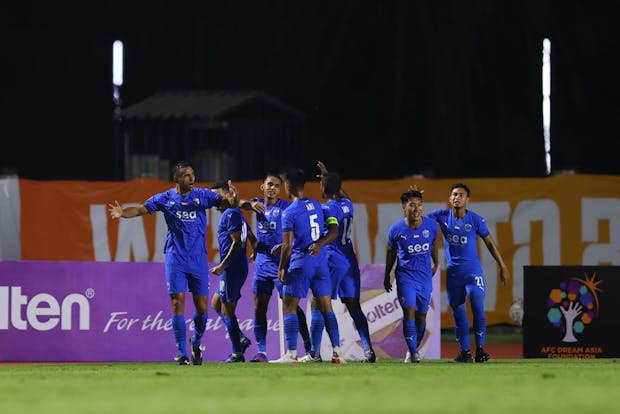 Singapore Premier League team Lion City Sailors in action in the AFC Champions League. (Photo by Pakawich Damrongkiattisak/Getty Images)