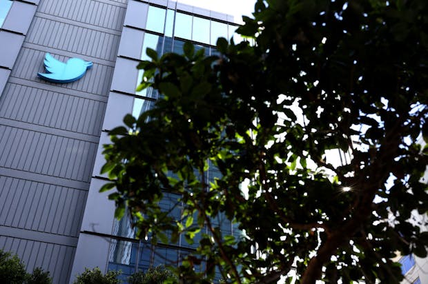 Twitter headquarters in San Francisco, California. (Photo by Justin Sullivan/Getty Images)