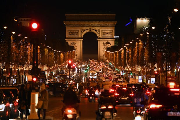 General view of the Champs-Elysées (Photo by Pascal Le Segretain/Getty Images)