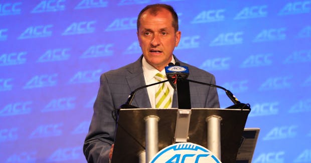 Atlantic Coast Conference commissioner Jim Phillips. (Getty Images)