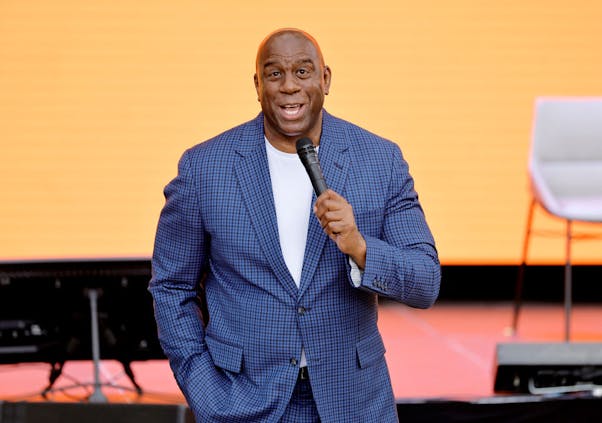 Magic Johnson in June 2022. (Getty Images)