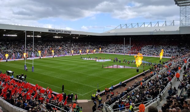 St James' Park hosts the opening game of Rugby League World Cup 2021