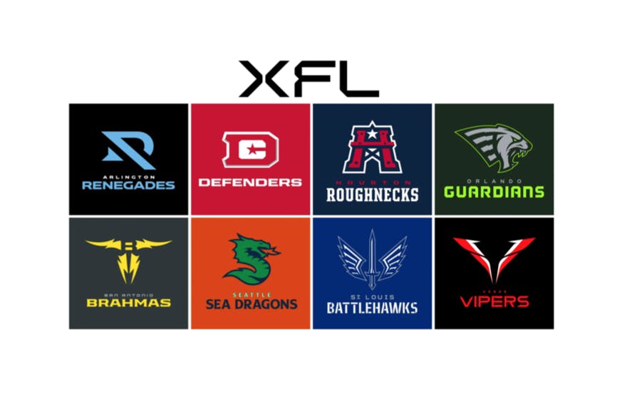 XFL Teams 2023: Cities & Logos Revealed - Boardroom