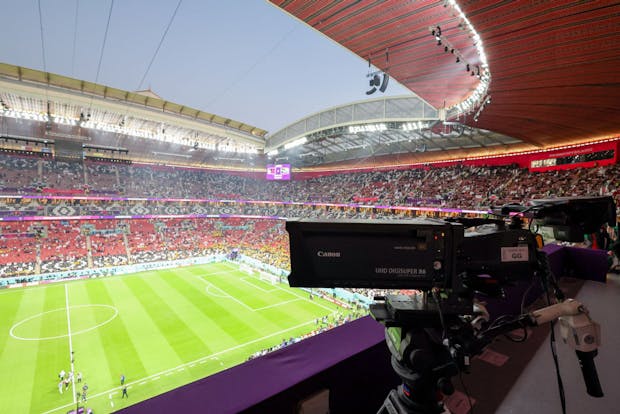 FIFA World Cup Qatar 2022 opening match between Qatar and Ecuador. (Photo by Robbie Jay Barratt - AMA/Getty Images)