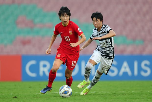 China v South Korea, AFC Women's Asian Cup final, February 2022. (Photo by Thananuwat Srirasant/Getty Images)