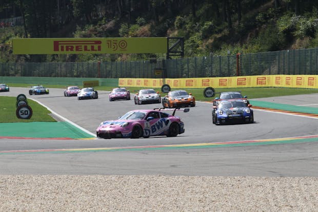 The 2022 Porsche Super Cup's Belgian round takes place at Circuit de Spa-Francorchamps (by Arthur Thill ATPImages/Getty Images)