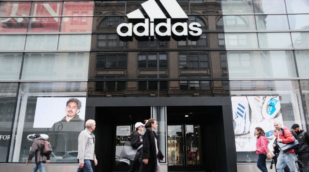 An Adidas store in Manhattan (Photo by Spencer Platt/Getty Images)