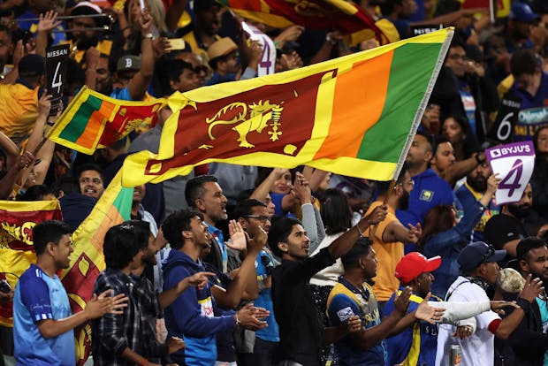 ICC Men's T20 World Cup match between England and Sri Lanka, November 2022 in Sydney. (Photo by Cameron Spencer/Getty Images)