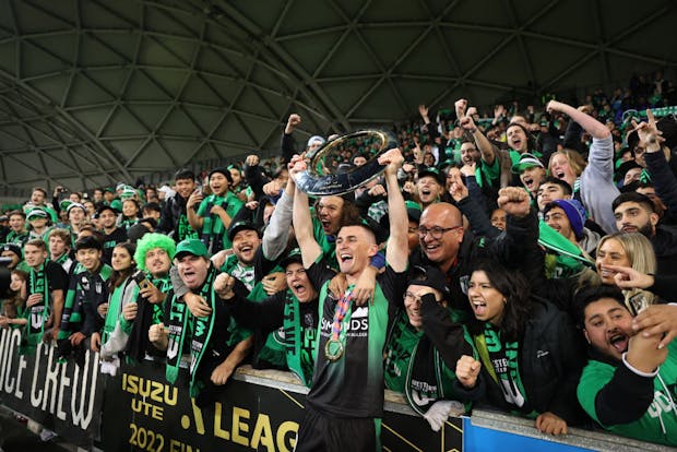 A-League Mens Grand Final 2022, in Melbourne. (Photo by Robert Cianflone/Getty Images)
