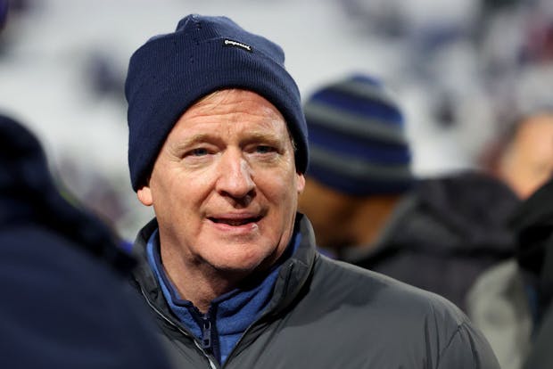 National Football League commissioner Roger Goodell. (Timothy T Ludwig/Getty Images)