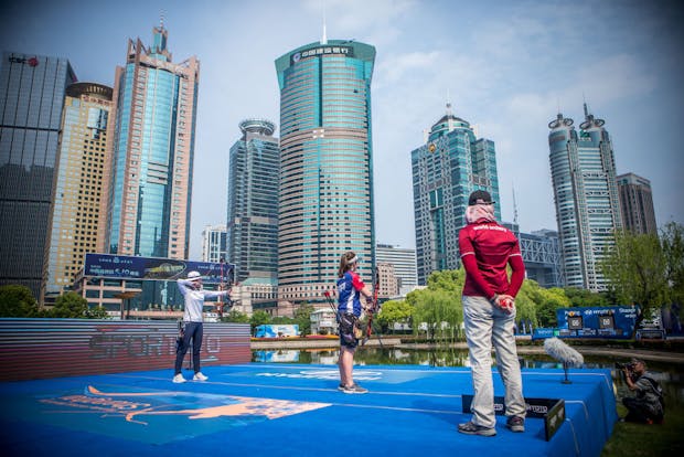 The 2019 Archery World Cup Stage 2 takes place in Shanghai, China (by Dean Alberga/World Archery Federation via Getty Images)