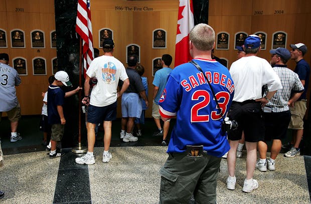 The Hall of Fame Gallery in the National Baseball Hall of Fame and Museum in Cooperstown, New York. (Ezra Shaw/Getty Images)