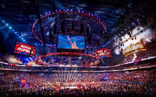 The 2023 Royal Rumble (Credit: WWE)