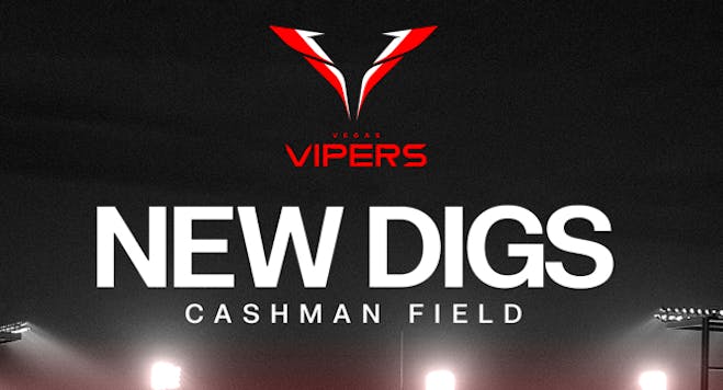 Cashman Field to Serve as Home of the Vegas Vipers