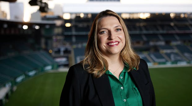 Portland Timbers and Thorns chief executive officer Heather Davis (Credit: Timbers/Thorns)