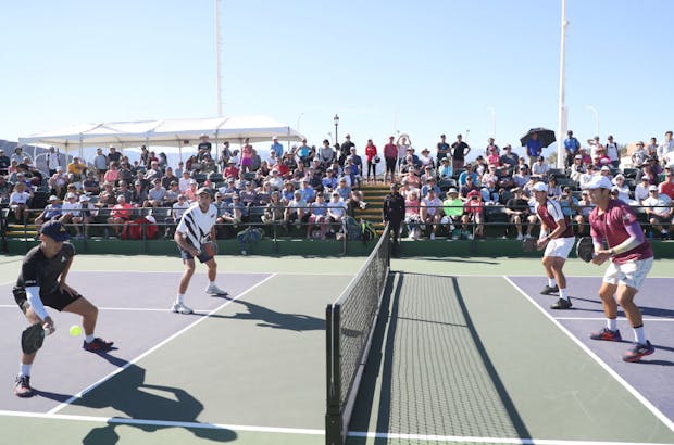 The 2022 Margaritaville USA Pickleball Nationals Championships at Indian Wells Tennis Garden in November 2022 (Getty Images)