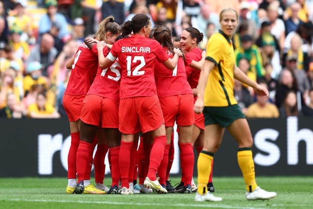 The Canadian women's national team in September 2022 (Getty Images)