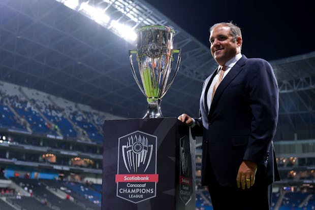 Victor Montagliani ahead of the Concacaf Champions League final in 2021 (Getty Images)