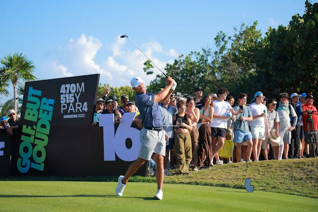 Charles Howell III of Crushers GC on his way to victory at the LIV Golf Invitational - Mayakoba (by Hector Vivas/Getty Images)