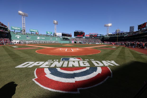 Fenway Park before the Baltimore Orioles play the Boston Red Sox on Opening Day 2023 (Getty Images)