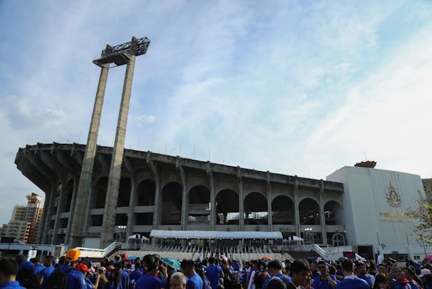 Rajamangala National Stadium in Bangkok, Thailand (by Pakawich Damrongkiattisak/Getty Images)