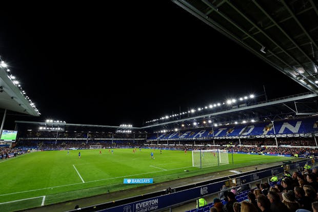 Goodison Park during the FA Women's Super League match between Everton and Liverpool on March 24, 2023 (by Robbie Jay Barratt - AMA/Getty Images)