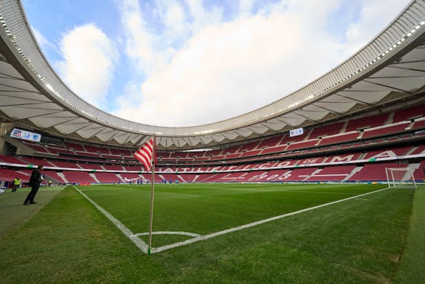 The Estadio Civitas Metropolitano in Madrid, Spain (by Angel Martinez/Getty Images)