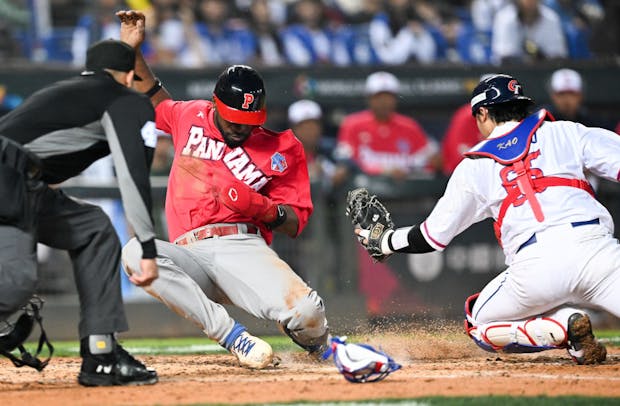 TAICHUNG, TAIWAN - MARCH 08: World Baseball Classic Pool A game between Panama and Chinese Taipei (Photo by Gene Wang/Getty Images)