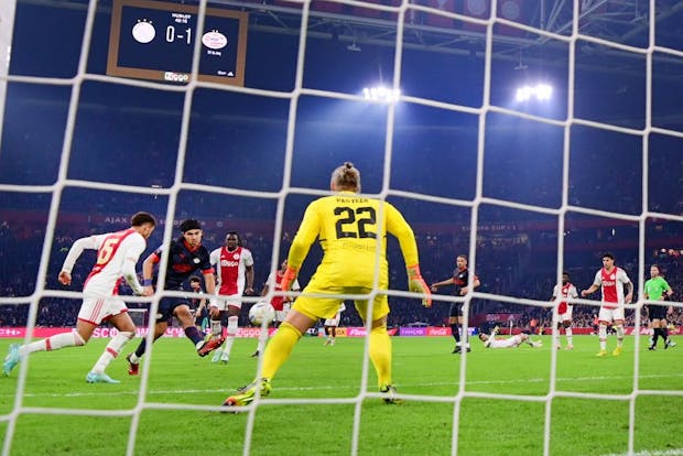 Ajax face PSV Eindhoven during Eredivisie match on November 6, 2022 ANP OLAF KRAAK (Photo by ANP via Getty Images)