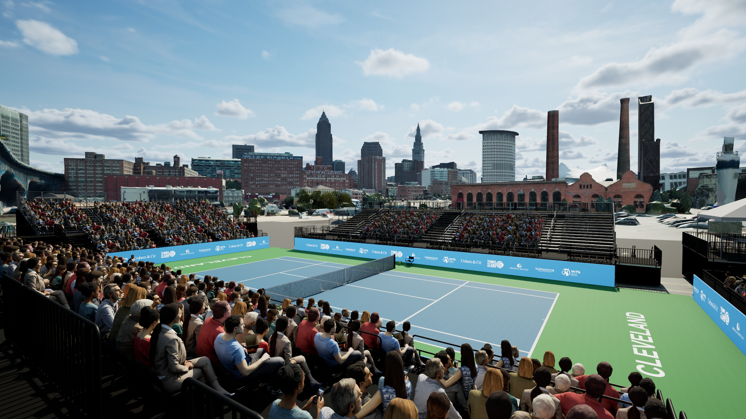 Cleveland WTA tournament signs with SeatGeek for new stadium