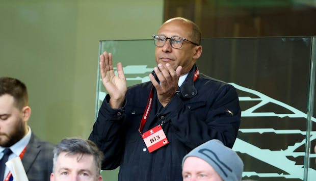 FFF president Philippe Diallo during the UEFA Euro 2024 qualifying match between Republic of Ireland and France in Dublin in March 2023. (Jean Catuffe/Getty Images)