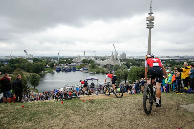 The Mountain Bike competition at the 2022 European Championships in Munich (Pim Waslander/Orange Pictures/BSR Agency/Getty Images)