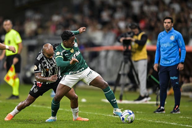 Atletico Mineiro take on Palmeiras in the Brasileirao 2023 at Mineirao Stadium on May 28, 2023 in Belo Horizonte, Brazil. (Photo by Pedro Vilela/Getty Images)