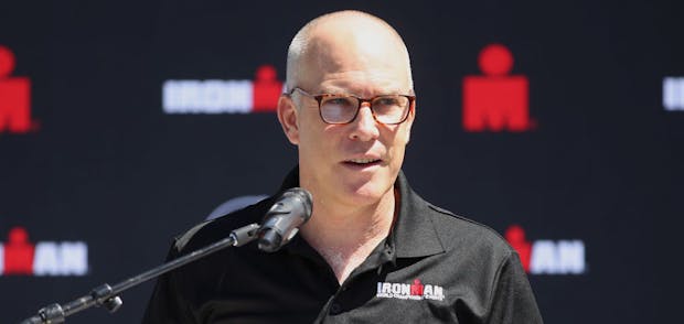 Andrew Messick, President and CEO of Ironman. (Photo by Gregory Shamus/Getty Images)