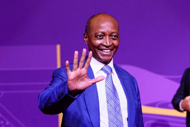 CAF president Patrice Motsepe (Photo by Marcio Machado/Eurasia Sport Images/Getty Images)