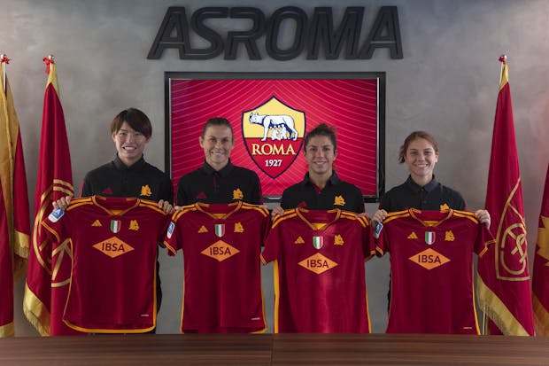 IBSA announced as first exclusive AS Roma Women's shirt sponsor