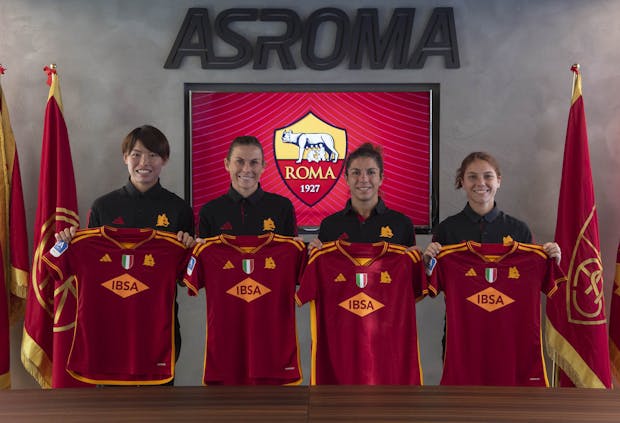 IBSA announced as first exclusive AS Roma Women's shirt sponsor