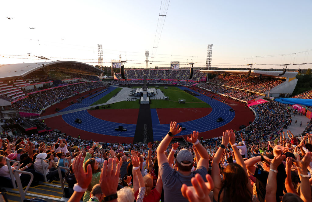 The Birmingham 2022 Commonwealth Games Closing Ceremony at Alexander Stadium