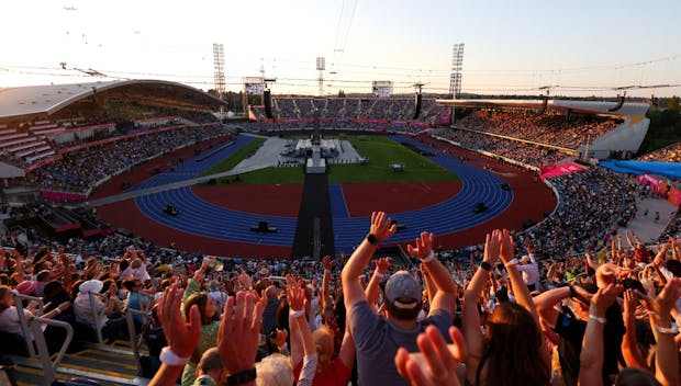 The Birmingham 2022 Commonwealth Games Closing Ceremony at Alexander Stadium