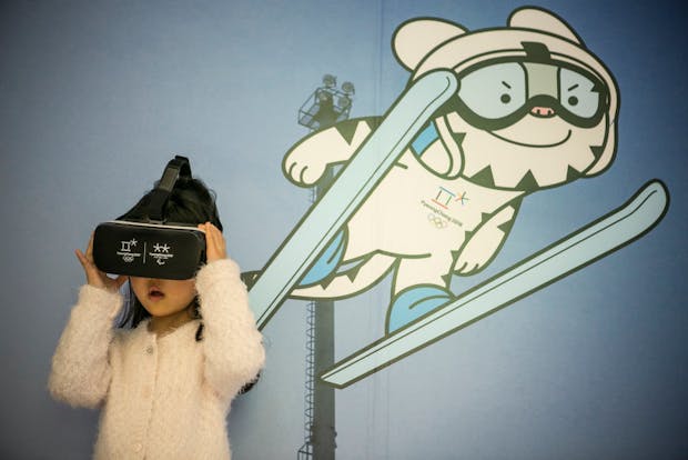 Virtual reality rights were introduced for the 2018 PyeongChang Winter Olympic Games.  (Photo by Jean Chung/Getty Images)