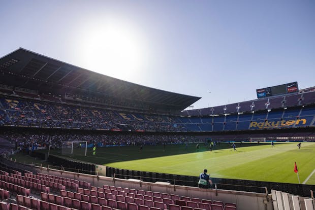 Camp Nou, the home of FC Barcelona (by Cesc Maymo/Getty Images)