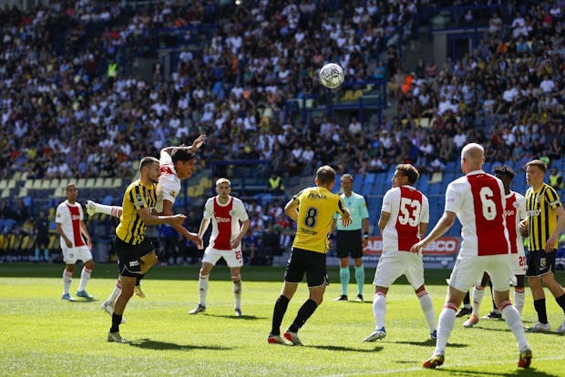 The Eredivisie match between Vitesse and Ajax on May 15, 2022 (by ANP via Getty Images)