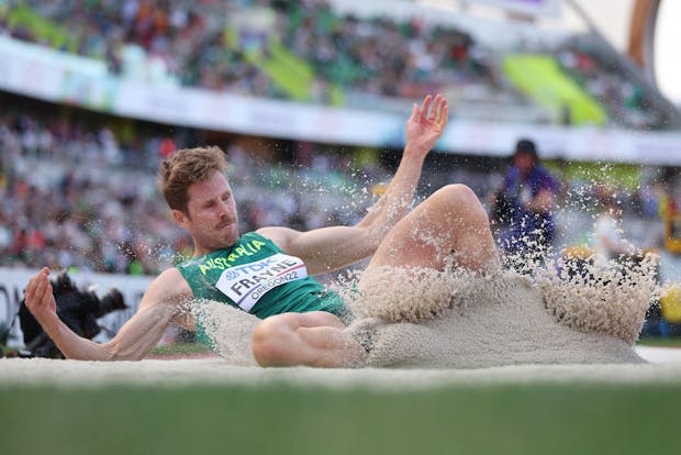 Henry Frayne of Australia in action at the Oregon 2022 World Athletics Championships. (Photo by Patrick Smith/Getty Images)