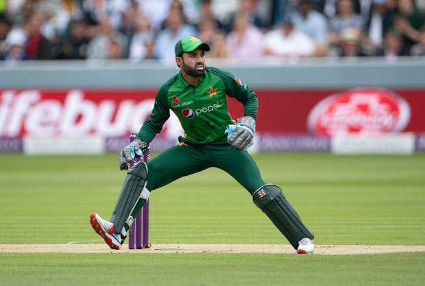 Mohammad Rizwan in action against England at Lord's. (Photo by Visionhaus/Getty Images)