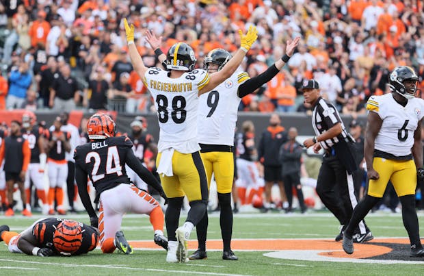 An overtime thriller between Pittsburgh and Cincinnati marked part of a dramatic opening week of games to start the National Football League's 2022 season. (Photo by Andy Lyons/Getty Images)