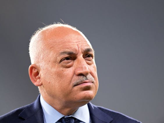 Mehmet Buyukeksi president of the Turkish Football Federation (Photo by ANP via Getty Images)