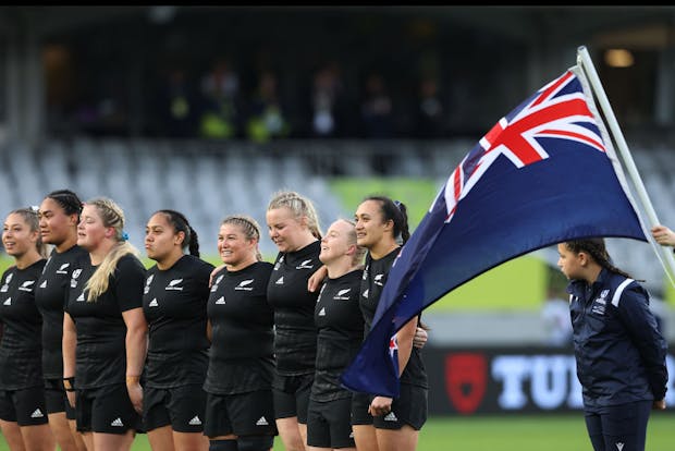 Rugby World Cup match between Australia and New Zealand at Eden Park, October 2022, in Auckland. (Photo by Phil Walter/Getty Images)